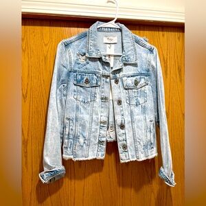 KanCan Light Wash Denim Jacket